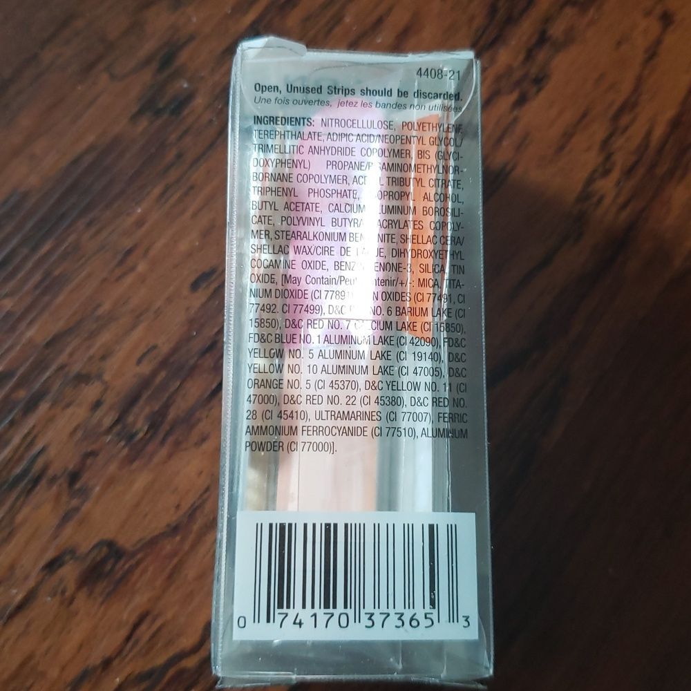 Sally Hansen Salon Effects Blue Denim Chic Feminine DIY Nail Polish Strips New - Picture 3 of 5
